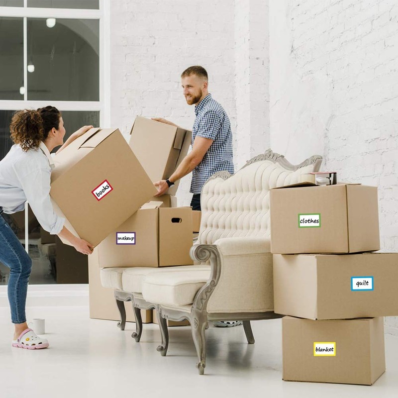 FungLam Name Labels, Color Labels, Handwritten Stickers, Waterproof, Classification, 200