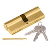 Brass 45/55 Euro Cylinder Door Barrel Lock with Anti-Bump and