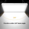 WYZM LED Linear High Bay Light 2FT, 100W 16000LM Adjustable