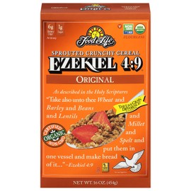 Food For Life Ezekiel Original Organic Cereal 16 oz (Pack of 3)