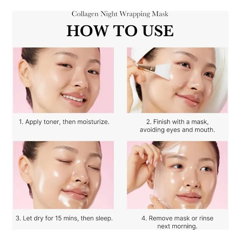 Mascarilla Noche Exfoliante Colágeno Medicube