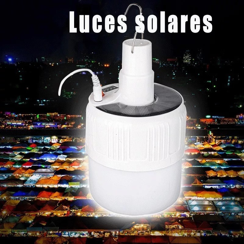 Best Linterna Camping Led Solar Super Brillante Tactica Portatil