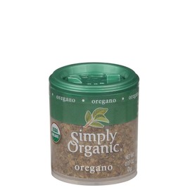 Simply Organic Oregano Leaf, Cut and Sifted, Certified Organic | 0.07 oz | Pack of 6 | Origanum onites
