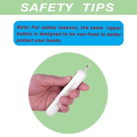 Seam Rippers, 2-in-1 Threader for Sewing,Threading and Unthreading Seam Ripper,Multifunctional Sewing Tool for Sewing, Crafts and Knitting Unthreading Supplies. (3PCS)