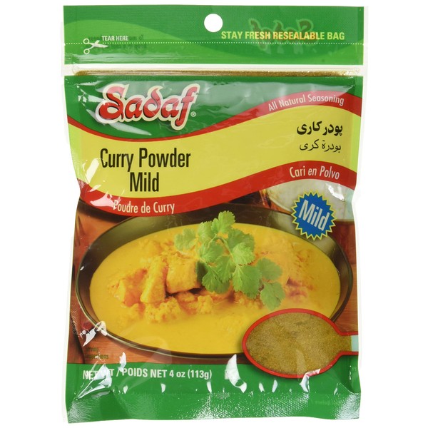 SADAF Mild Curry Powder, 4 OZ