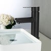 G1/2 Stainless Steel Hot and Cold Water Faucet Bathroom Countertop