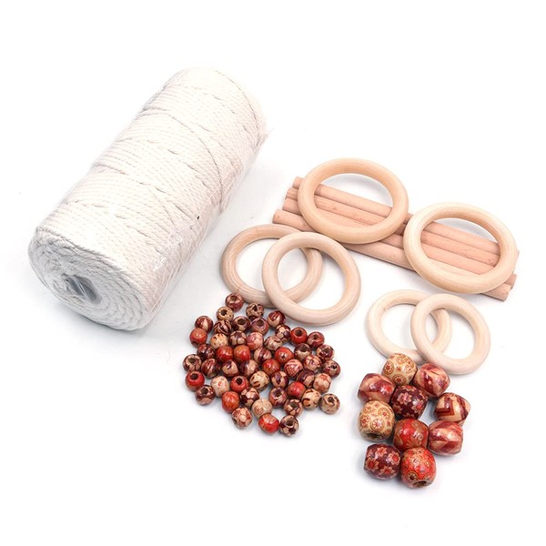 Tiardey Macrame Wall Hanging Kit, Macrame Plant Hanger Kit Macrame