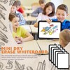 Outus 10 Pcs Dry Erase Mini White Boards Bulk 8.5