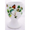 Strawberries & Butterflies Eggcups Set of 6 Bone China Strawberries