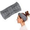 COYUN Women's Winter Headband, Women's Winter Lined Fleece Hair Band,