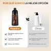 Shampoo Tinte Instantáneo Cubre Canas 3en1 Natural Jengibre