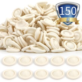 Finger Sacks, Latex Natural Rubber Finger Sacks, Powder Free Finger Sacks, Anti-Static Finger Sacks, Winding Finger Sacks, Work Sacks, Powderless Industrial Finger Sacks, Fingertip Protection Sacks, 150 Pcs Finger Fitsacks