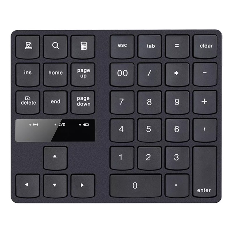 Jeswo Teclado Numérico Inalámbrico 35 Teclas Con Adaptador 2.4g