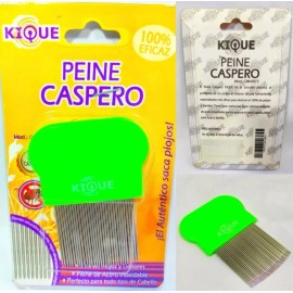 Kique Peine Quita Caspa Liendres Piojos Piojero Limpia Cabello Suc