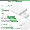 4'' 19.5 Ft Mini Split Line Cover Set, PVC &