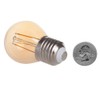 HERO-LED G16-DSGT-2W-WW22 Dimmable Gold Tint G16 E26/E27 2W Edison Style