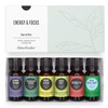 Edens Garden Energy & Focus Essential Oils 6 Set –