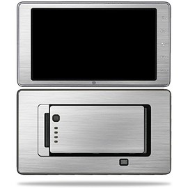 MightySkins Skin Compatible with DJI CrystalSky Monitor 5.5" - Cold Steel | Protective, Durable, and Unique Vinyl Decal wrap Cover | Easy to Apply, Remove, and Change Styles | Made in The USA