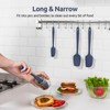 Heat Resistant Silicone Spatula Set: U-Taste 600ºF High Temp Seamless