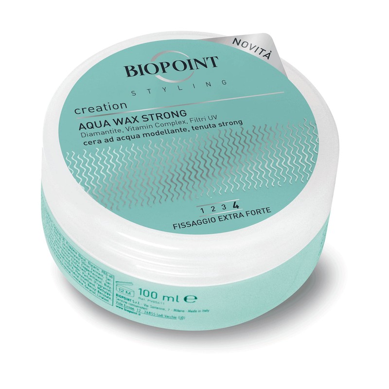 BIOPOINT jar Wax sculptor aqua strong 100 ml. - hair