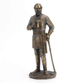 Veronese Design 11 1/4" Tall Robert E Lee Standing Cold Cast Resin Sculpture Antique Bronze Finish Statue Civil War Gift