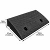Threshold Ramp for Smooth Access – Non-Slip Plastic Transition Ramp