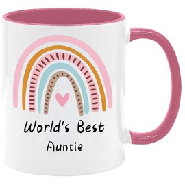 Aunt Gifts from Niece,Nephew World's Best Auntie Mugs Funny Gift for Auntie Gifts for Aunt Birthday Christmas Mothers Day Gift for Auntie Gifts Aunt Coffee Mugs …