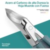 3pcs Cortaúñas Biselado Pico Águila Super Afilado Alicates