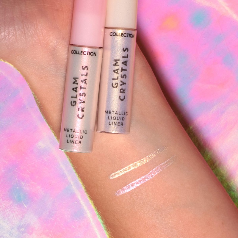 COLLECTION Glam Crystals Metallic Liquid Liner, Sunset Pink, 30 g