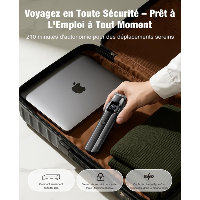 kensen Professionelle Haarschneidemaschine für Männer (V2)