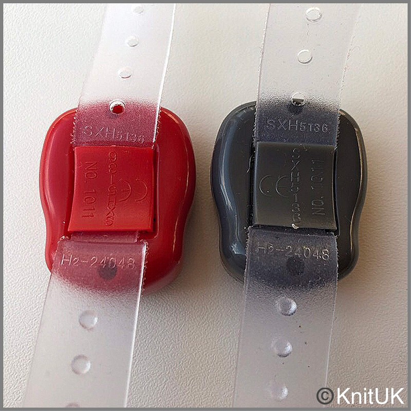 KnitUK Tally Counter - LED Backlight. Pack of 2. Red