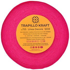 TRAPILLO KRAFT 1PZA DE 50GRS, ESTAMBRES KARINA (23 Fucsia)
