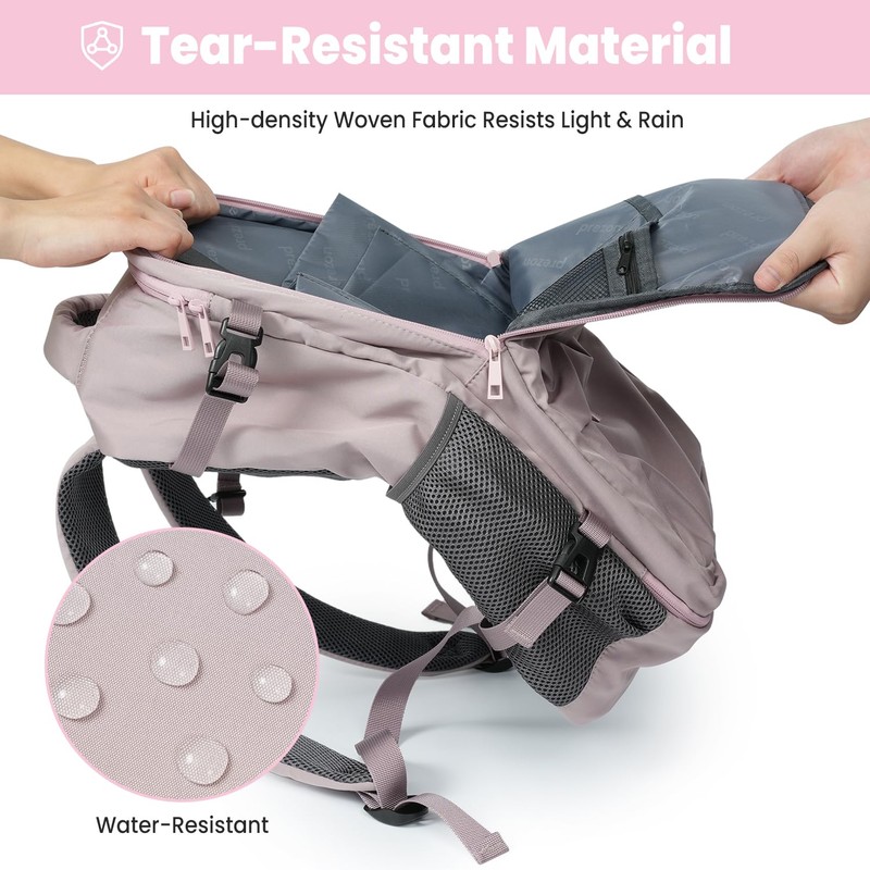 prezon 35L Travel Backpack | 180° All-Open Design | Multi-Pockets