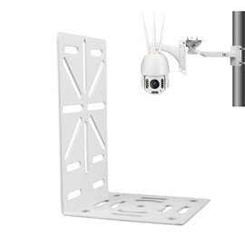Compcctv - Soporte de cámara domo en forma de L, soporte universal para montaje en techo de pared para cámara domo de seguridad CCTV Hikvision, cámara de seguridad CCTV, soporte de montaje de cámara