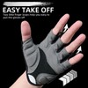 SPEEDCYC Cycling Bike Gloves Padded Bicycle Half Finger Gloves Shock-Absorbing