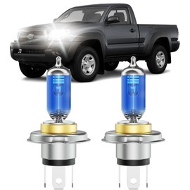 XFLHEHD Tacoma Halogen Headlight Bulbs Fits For 2005-2011 Toyota Tacoma Halogen headlights Combo, Ultra Bright 5000K White Bulbs, 12V-100W, Pack of 2