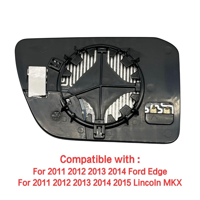 Left Driver Side Mirror Glass Heated Without Blind Spot Detection