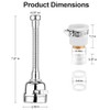 Faucet Sprayer Attachment，Kitchen Faucet Head Replacement 360° Rotatable 3-Speed Faucet