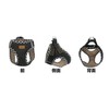 Aiminto Denim Dog Harness & Leash Set, Breathable Mesh Material,