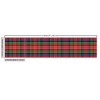 Ambesonne Plaid Fabric by The Yard, Caledonia Scottish Traditional Pattern