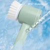 Cordless Electric Cleaning Brush Foldable IPX7 Waterproof Handheld Spinning Scrub