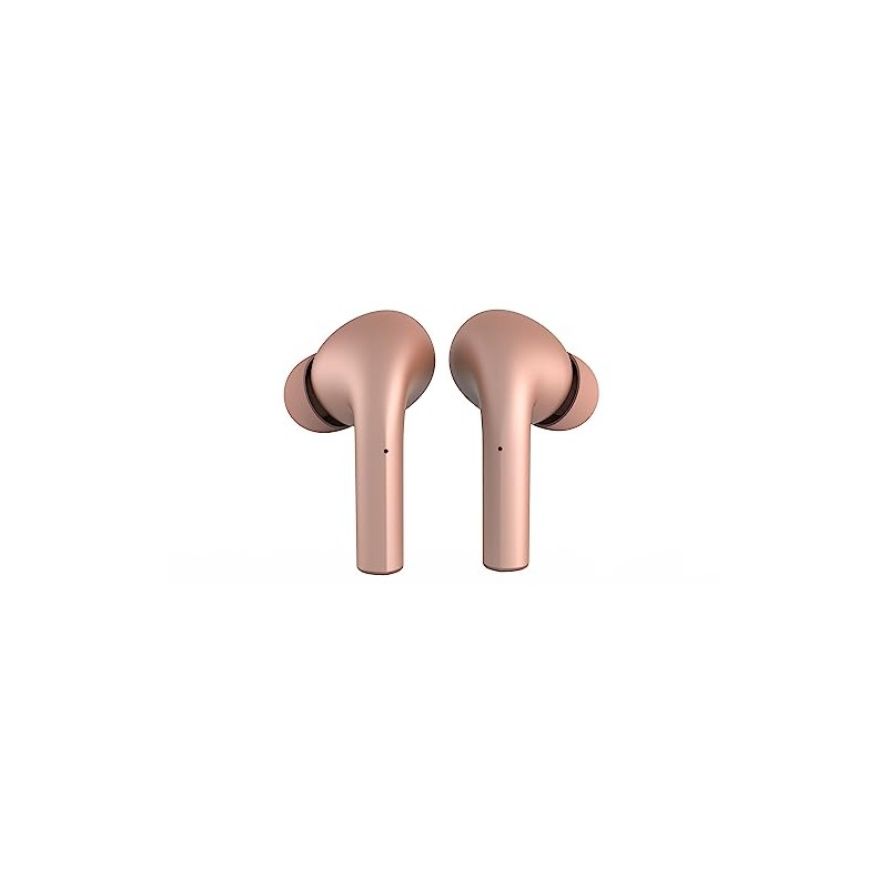 Moki Pods True Wireless Earbuds, Rose Gold