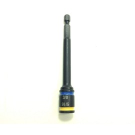 Malco 5/16 & 3/8 x 4" Dual Sided Hex Driver~ Cleanable, Reversible, Magnetic. Easy to Clean- MSHMLC1
