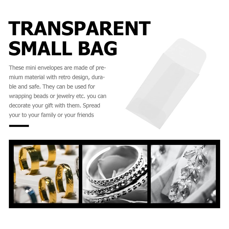 Small Coin Envelope Paper Envelope 50pcs 3x5Cm Mini Parts Jewelry