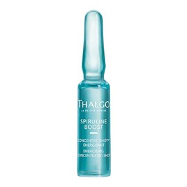 THALGO Spirulina Boost 2.0 Revitalising Booster Concentrate, Pack of 7 Tightens Facial Features and Revitalises Skin
