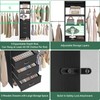 Besiost 96'' Closet Organizer System with 3 Hanging Rods (Without