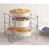 Nifty 3-Tier Oven Rack – Non-Stick, Dishwasher Safe, Use for
