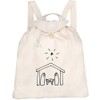 Azeeda 'Christmas Nativity Scene' Canvas Rucksack/Backpack (RK00012481)