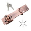 YFFSFDC Drawer Lock Key Door Lock Hardware Security Door Auxiliary
