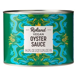Roland Foods Vegan Oyster Sauce 64.2 Ounce Can, Pack of 1